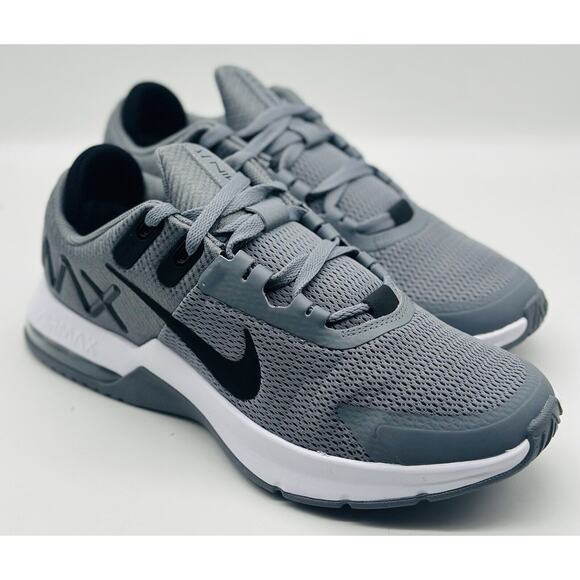 NEW Nike Air Max Alpha Trainer 4 Grey Training Shoes CW3396-001 Men's Size Multi - Picture 3 of 7